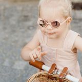 detské slnečné okuliare KiETLA OURS’ON Peach