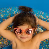 detské slnečné okuliare KiETLA CraZyg-Zag Neon